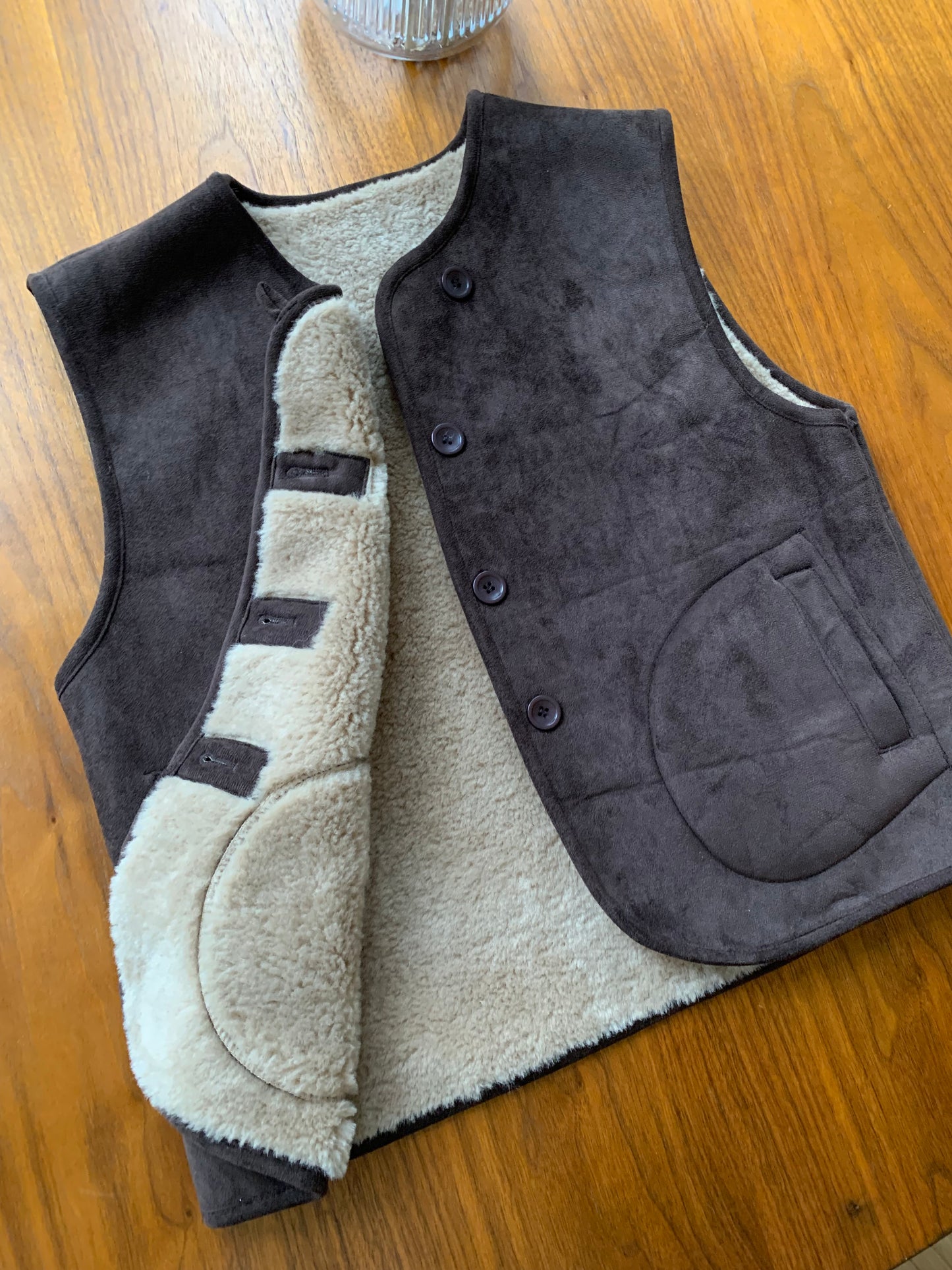 Veste sans manche réversible EMMA