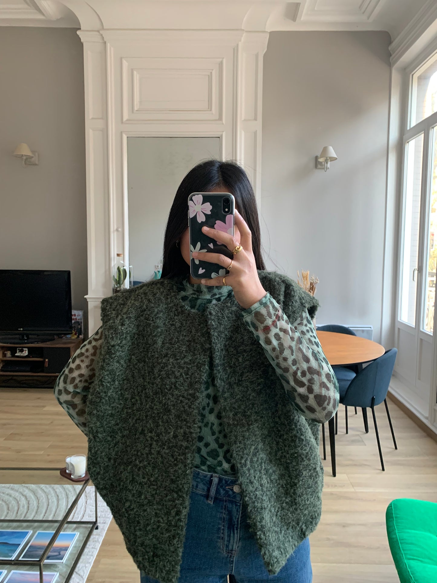 Veste sans manche ISAAC kaki