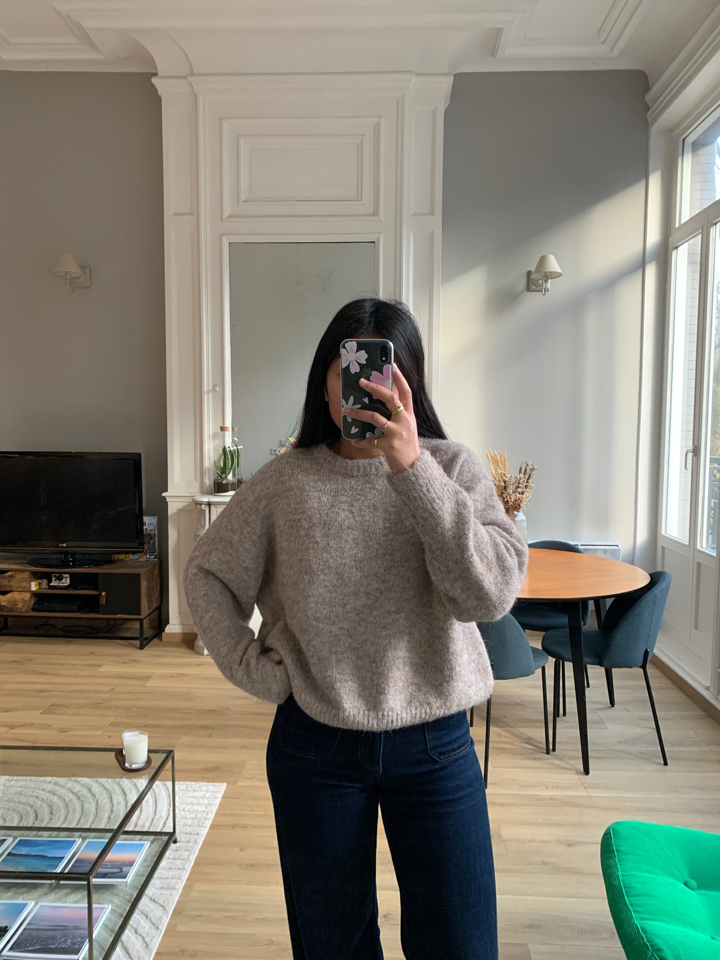 Pull GASPARD taupe