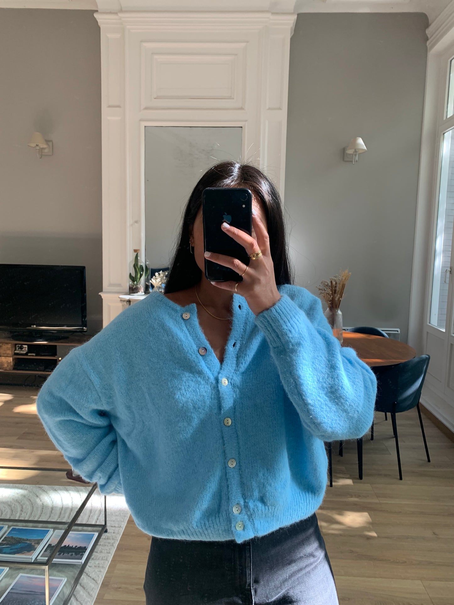 Gilet ACHILLE bleu ciel