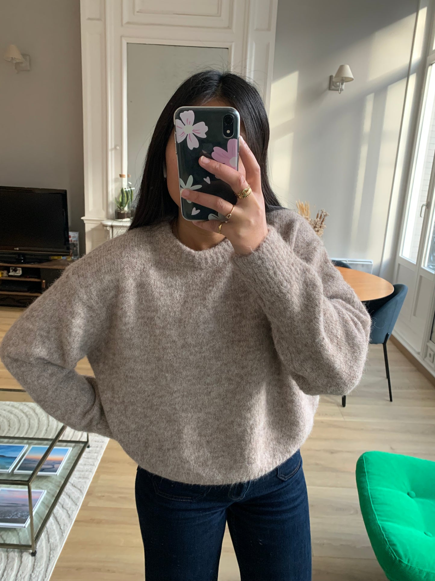 Pull GASPARD taupe