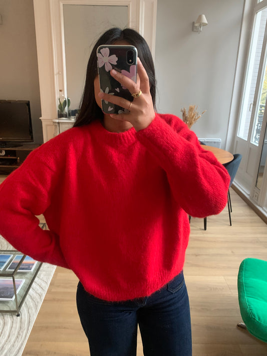 Pull GASPARD rouge