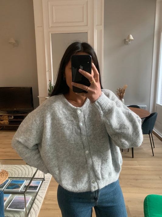 Gilet ACHILLE gris clair