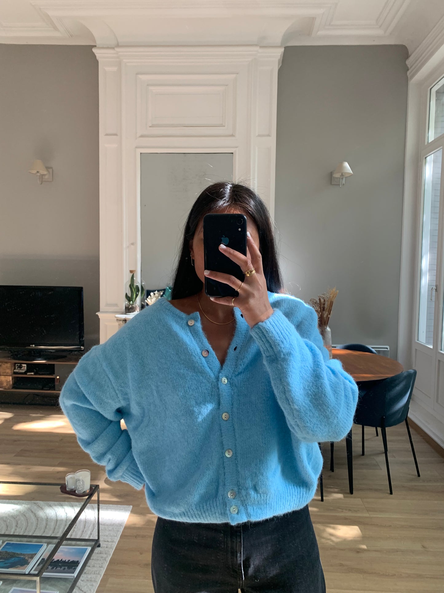 Gilet ACHILLE bleu ciel