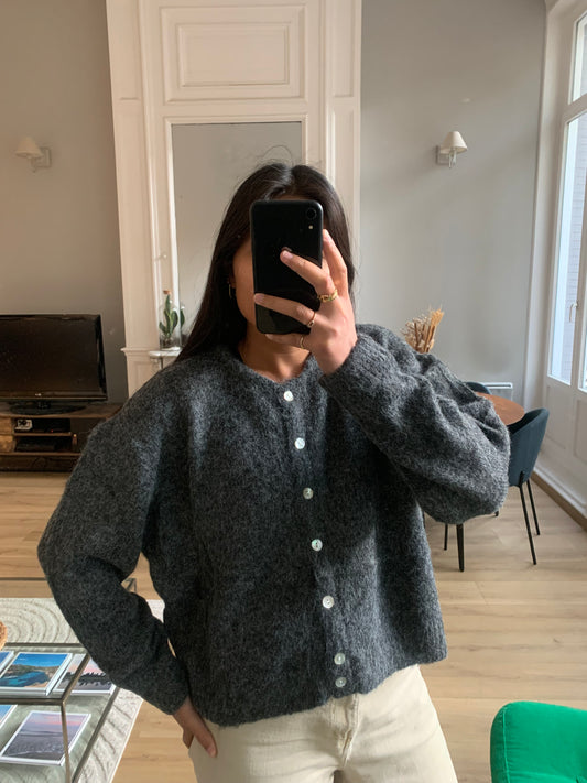 Gilet ACHILLE gris anthracite