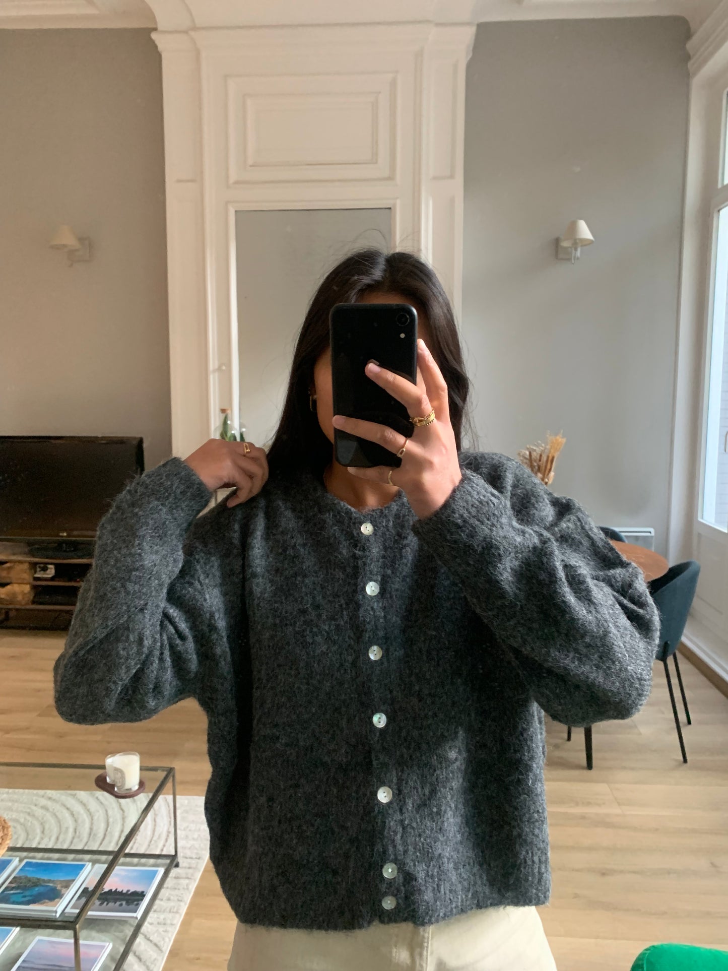 Gilet ACHILLE gris anthracite